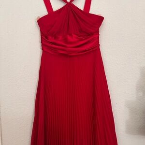 Eliza J Vibrant Red Dress